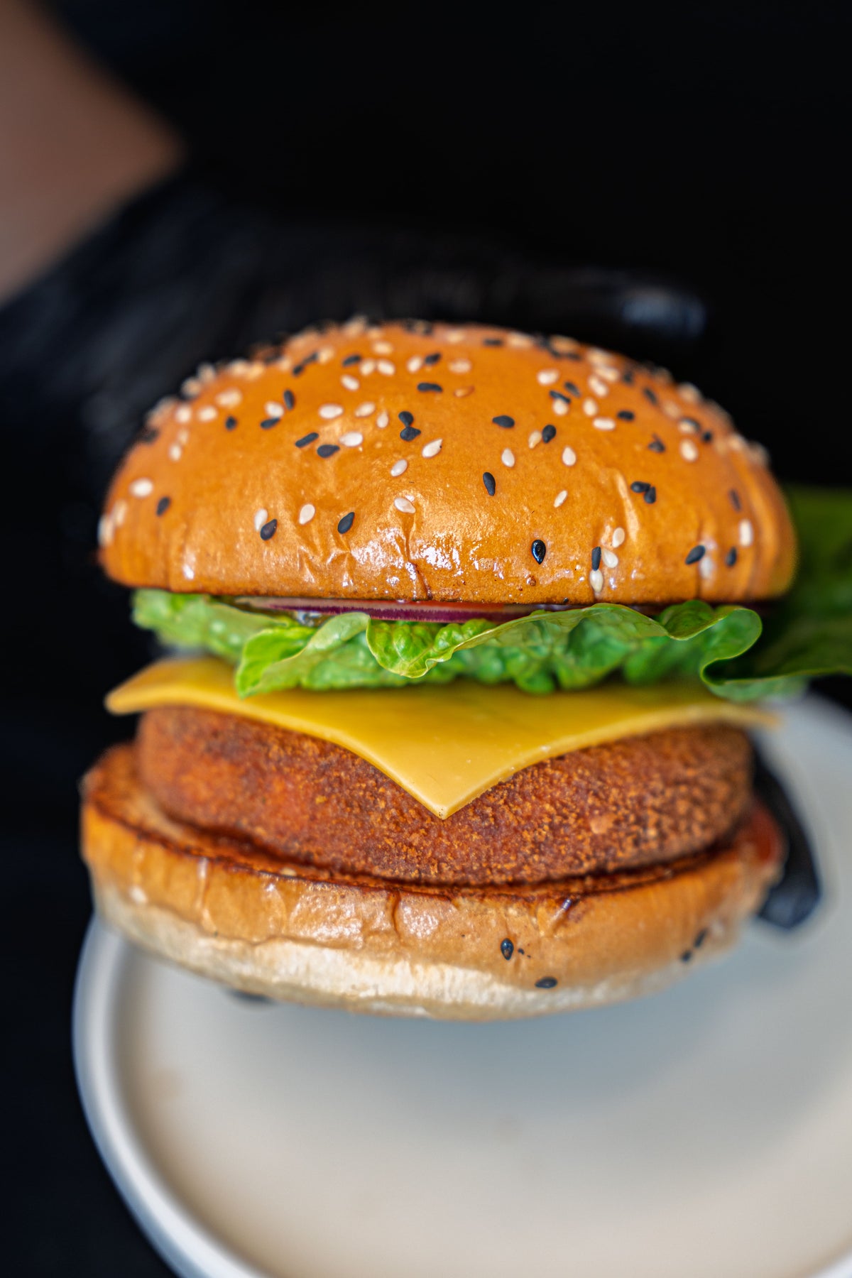 Veggie Tower Burger